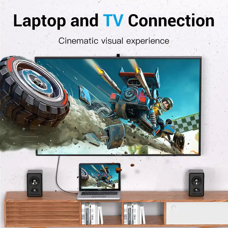 Mini DisplayPort (Thunderbolt) to HDMI 4K Cable