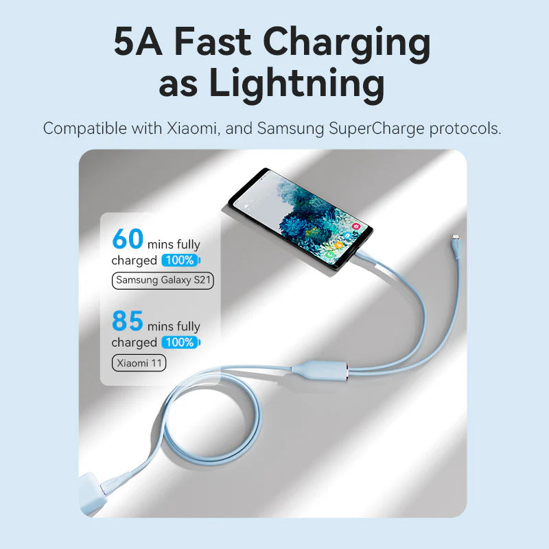 USB-C to Dual USB-C Charger