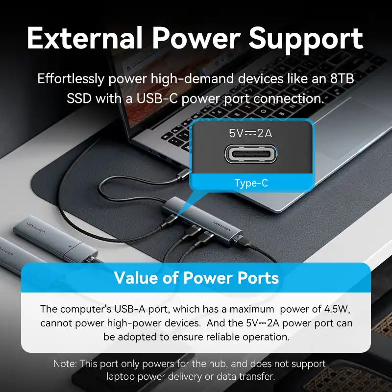USB-C to USB-A 3.0 Hub