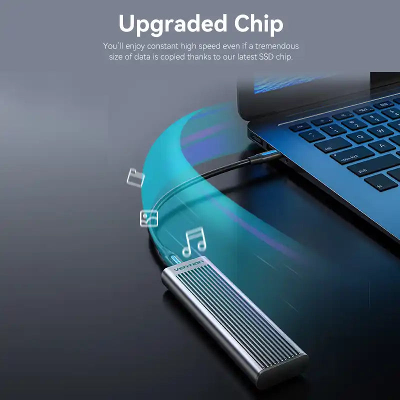 USB 3.1 Gen 2 Type-C M.2 NVMe SSD Enclosure