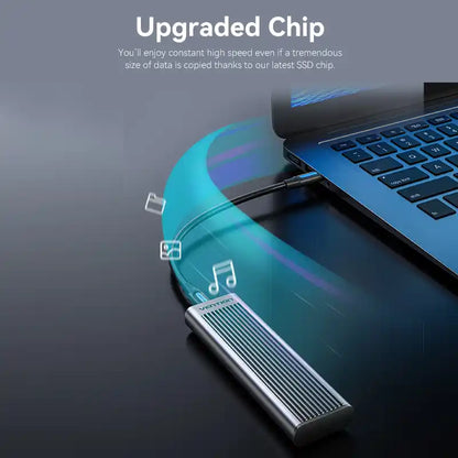 USB 3.1 Gen 2 Type-C M.2 NVMe SSD Enclosure