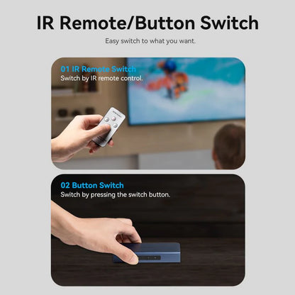 3 In 1 Out HDMI 4k Switcher