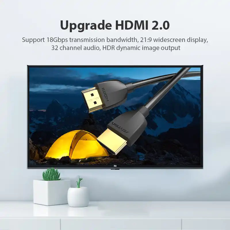 Ultra Slim Portable HDMI Cable
