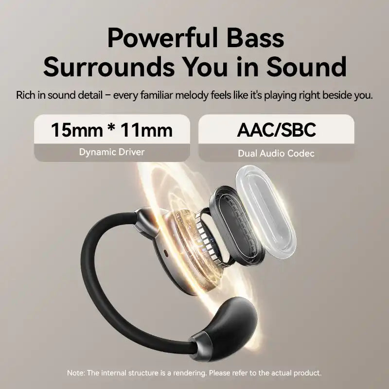 OpenBeat Wireless Bluetooth Open-Ear Headphones