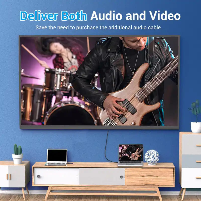 Mini DisplayPort (Thunderbolt) to HDMI 4K Cable