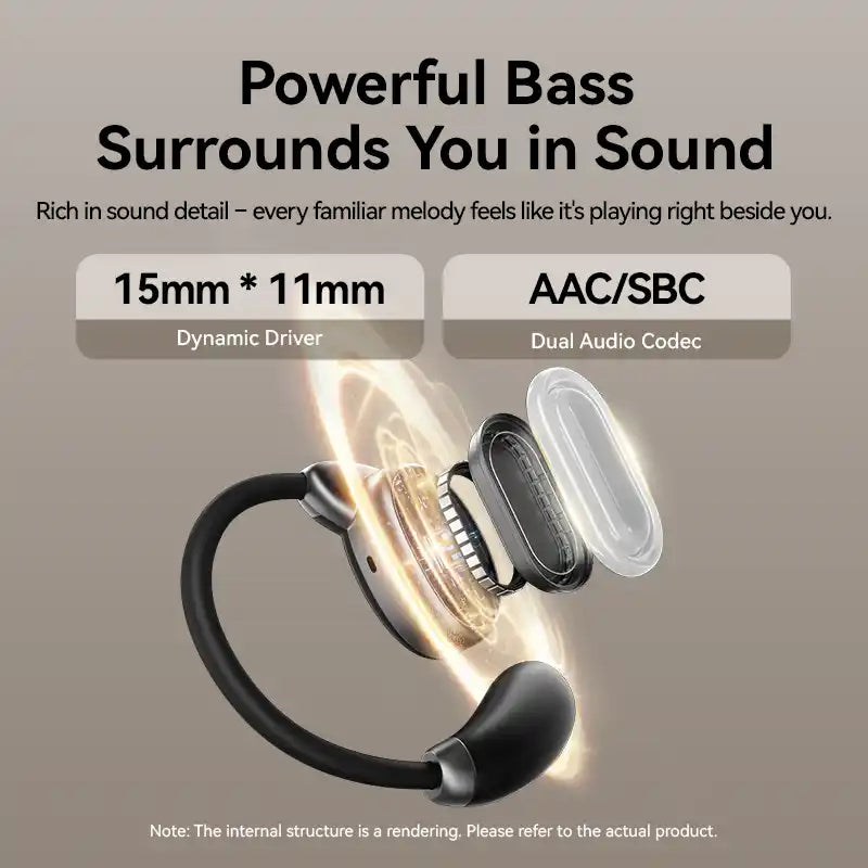 OpenBeat Wireless Bluetooth Open-Ear Headphones