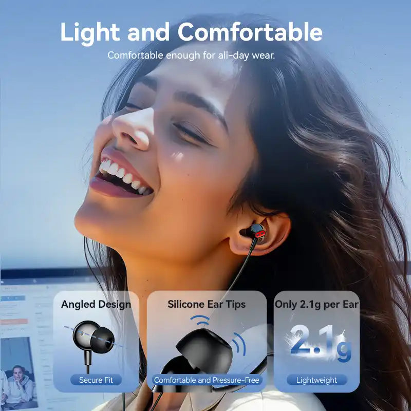 In-Ear Headphones with Microphone