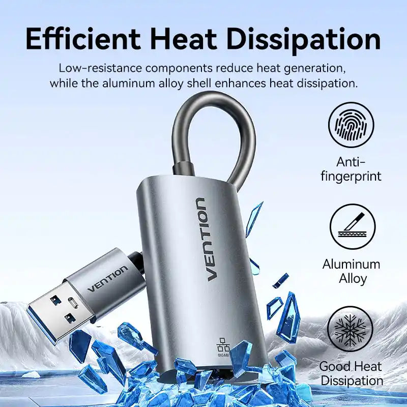 USB-A Hub with Ethernet