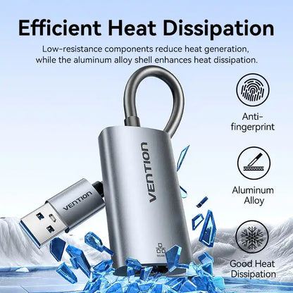 USB-A Hub with Ethernet