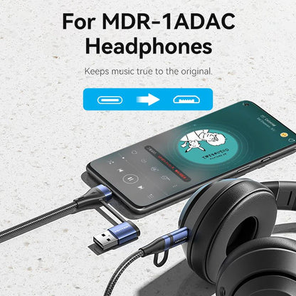USB-C to 2-Port Cable Charger
