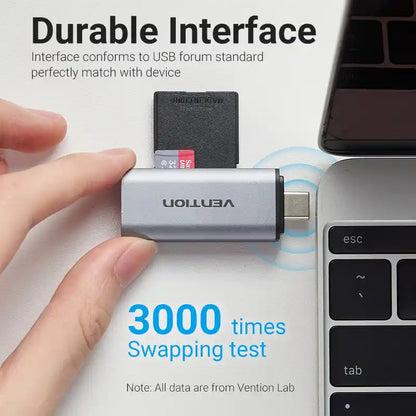 USB 3.1 Gen 1 Type-C Card Reader (SD & TF)