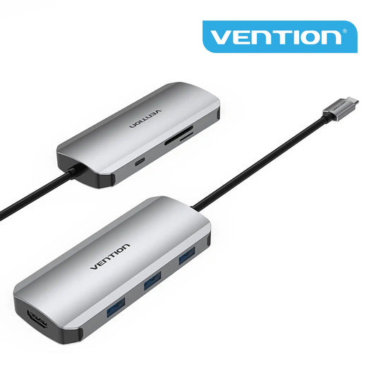 7-in-1 USB-C Docking Station with HDMI & USB 3.0