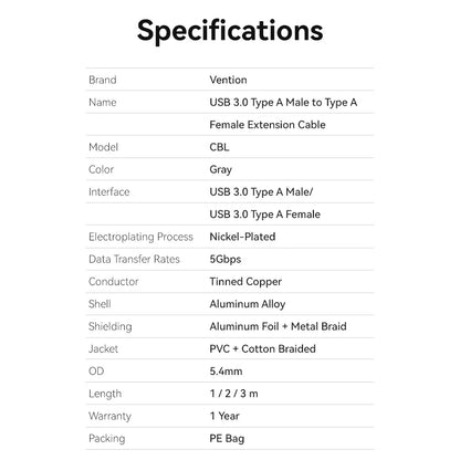 USB 3.0 Extension Cable