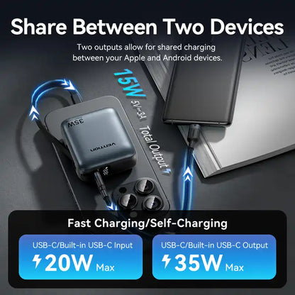 Power Bank 10000mAh 35W