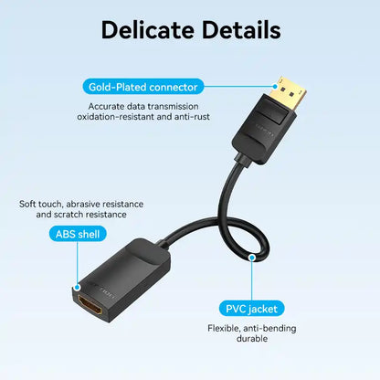 DisplayPort to HDMI 4K