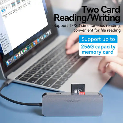 7-in-1 USB-C Docking Station with HDMI & USB 3.0