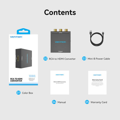 RCA to HDMI Converter