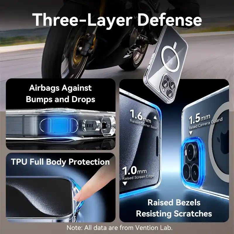 iPhone 16 MagSafe Cover - Transparent