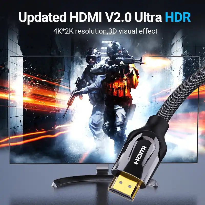 Nylon Braided HDMI Cable