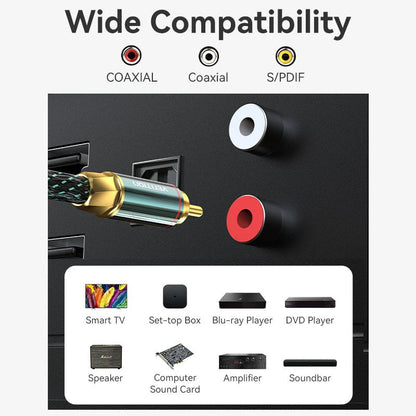 Single RCA Male Connector