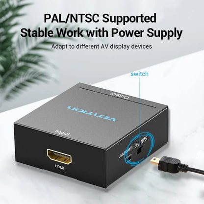 HDMI to RCA Converter