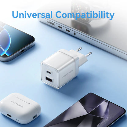 70W GaN Dual-Port Fast Charger