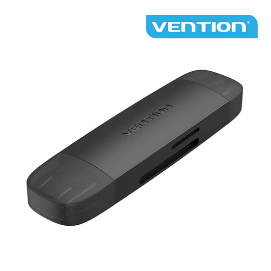 Dual-Interface USB 3.0 Type-A & USB 3.1 Gen 1 Type-C Card Reader (SD & TF)