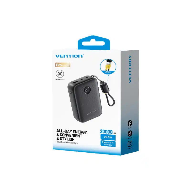 Power Bank 20000mAh 22.5W