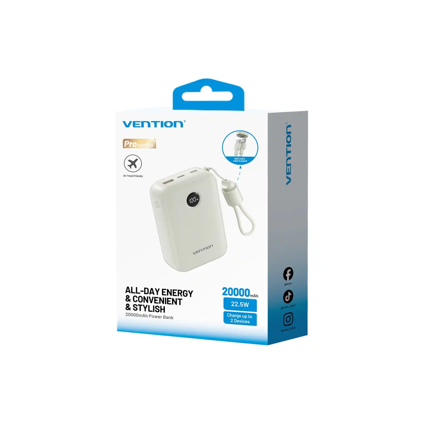 Power Bank 20000mAh 22.5W
