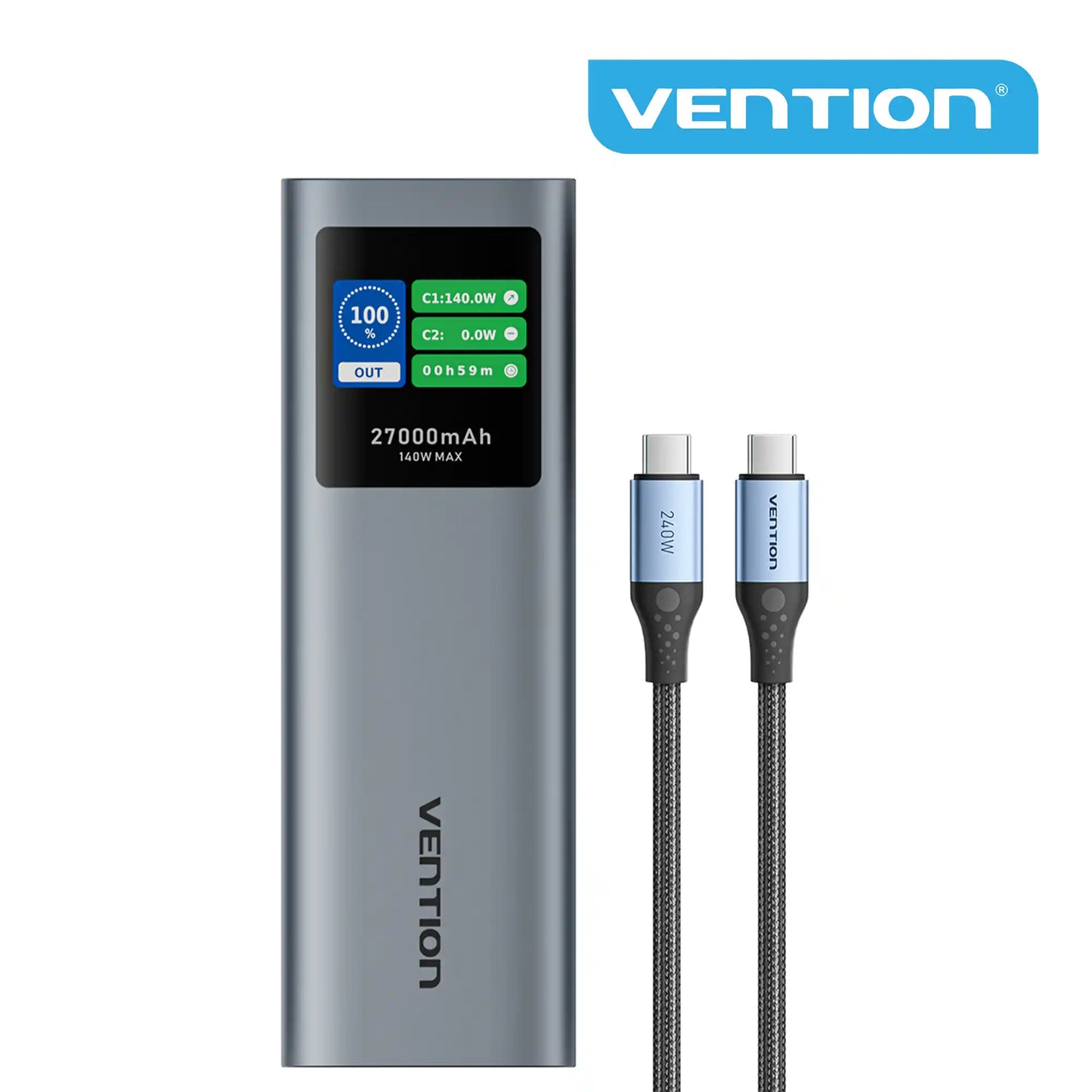 Power Bank 20000mAh 140W
