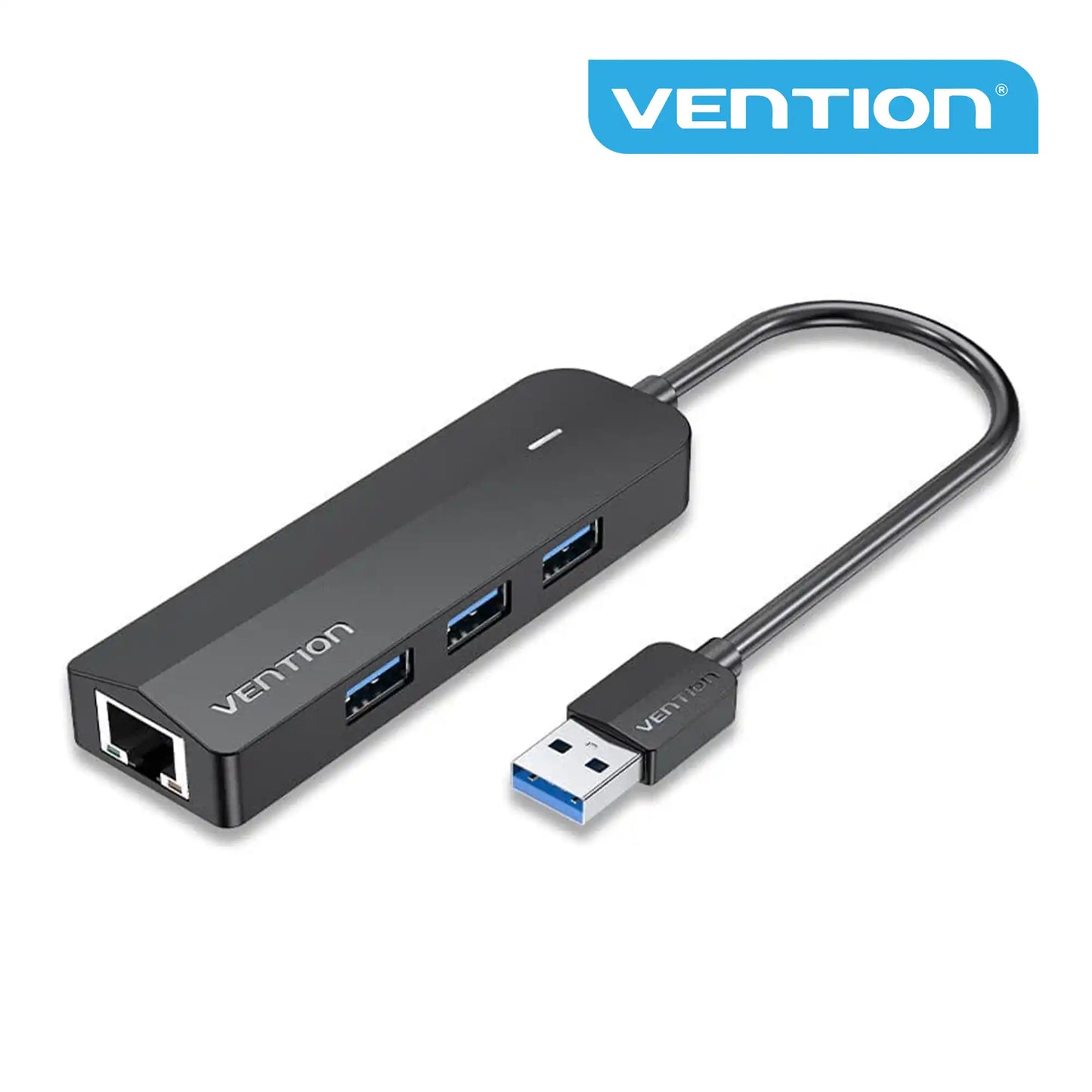 USB-A Hub with Ethernet Adapter