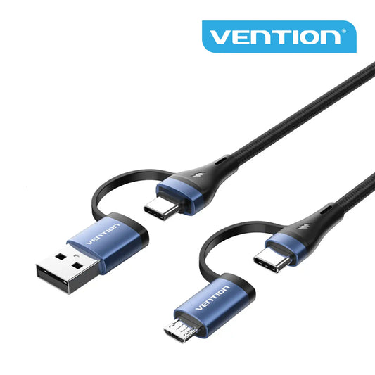 USB-C to 2-Port Cable Charger
