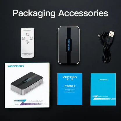3 In 1 Out HDMI 4k Switcher