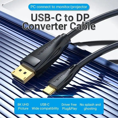 USB-C to DisplayPort 8K Cable