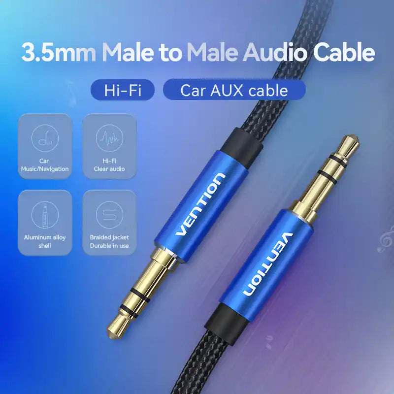 3.5mm Male to Male Audio Cable