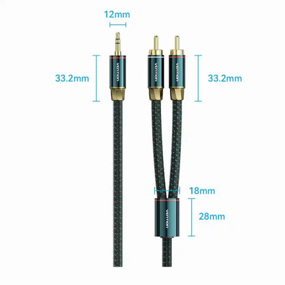 3.5mm to RCA Audio Cable