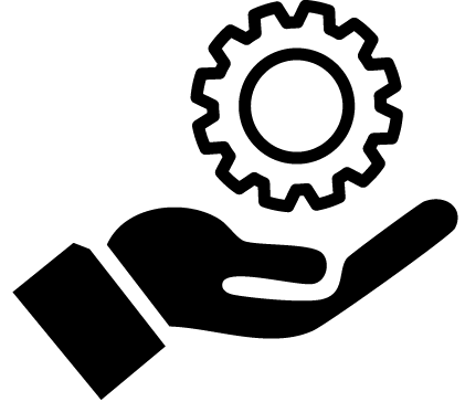 Icon representing technical support and service assistance.