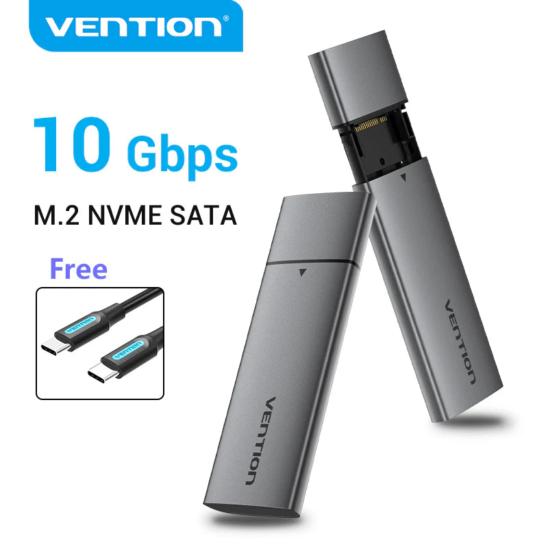 USB 3.1 Gen 1 Type-C M.2 NVMe SSD Enclosure