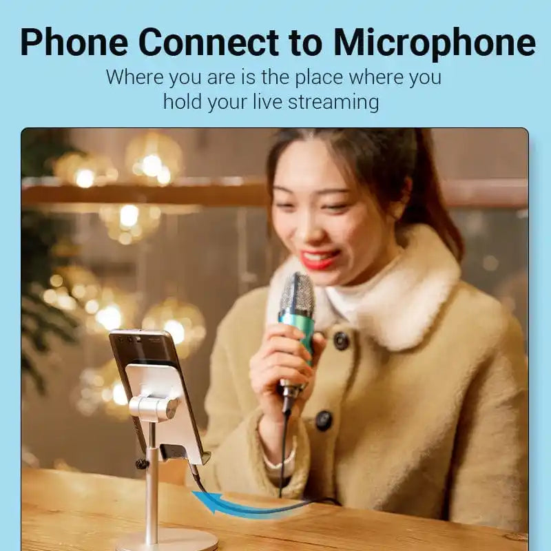 3.5mm Male to Micro USB Adapter
