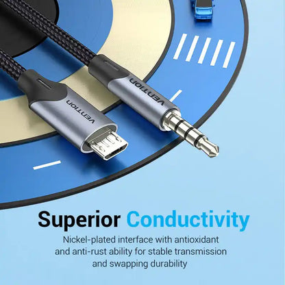 3.5mm Male to Micro USB Adapter
