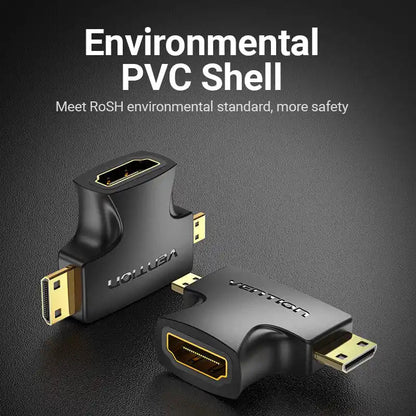 Mini HDMI / Micro HDMI to Female HDMI