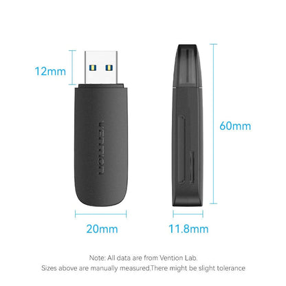 USB 3.0 Type-A Card Reader (SD & TF)