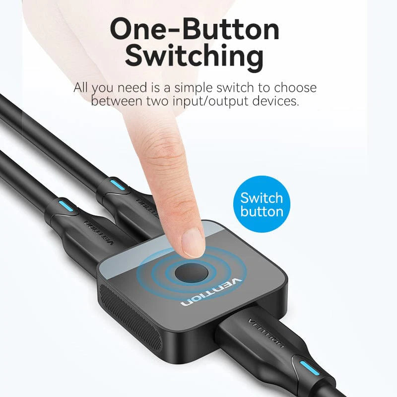 Vention 2-Port HDMI Bi-Direction 4K Switcher