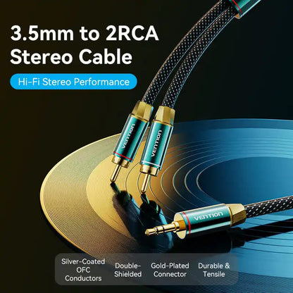 3.5mm to RCA Audio Cable