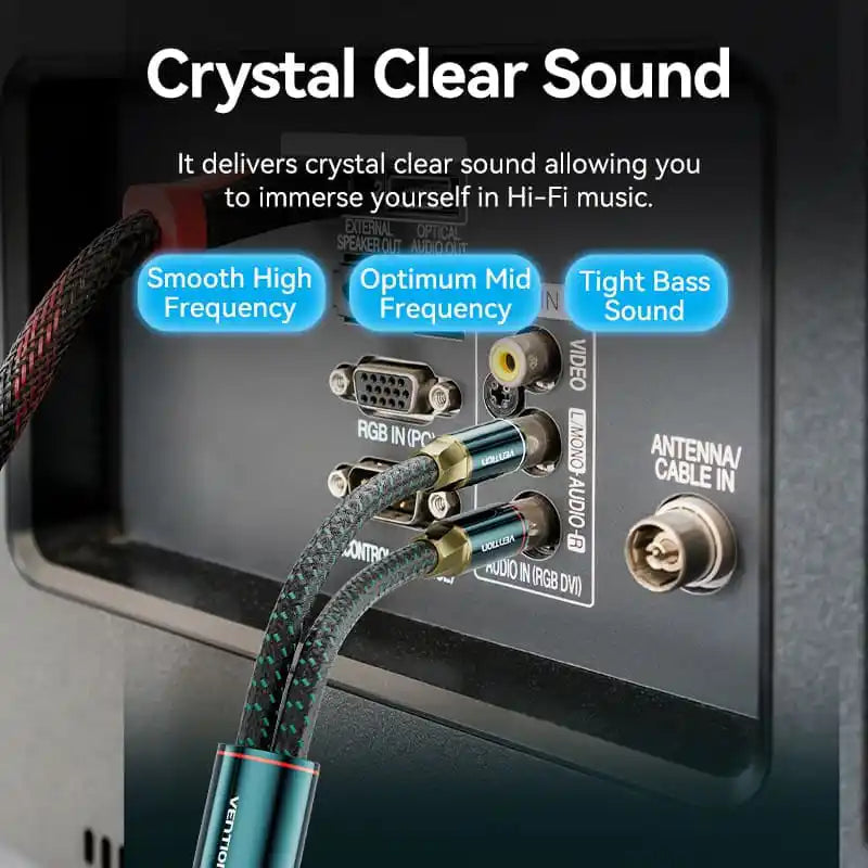 3.5mm to RCA Audio Cable
