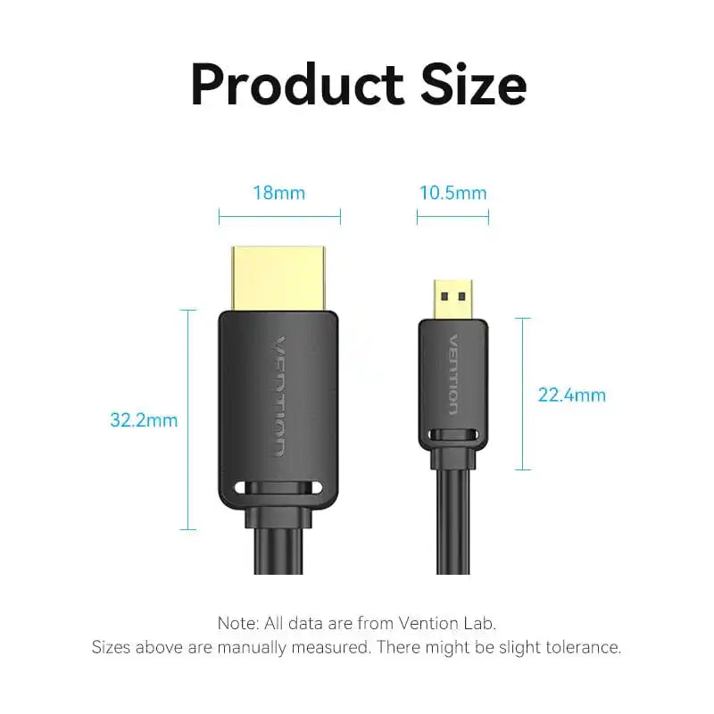 Micro HDMI 4K Cable