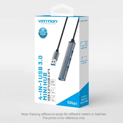 USB Hub - 1× USB 3.0 + 3× USB 2.0 (USB-A)