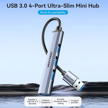USB Hub - 1× USB 3.0 + 3× USB 2.0 (USB-A)