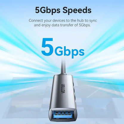 USB Hub - 1× USB 3.0 + 3× USB 2.0 (USB-A)
